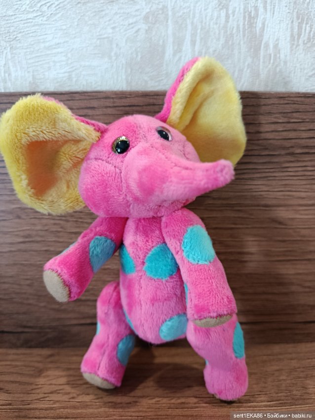 Милашка слонёнок — Авторские игрушки