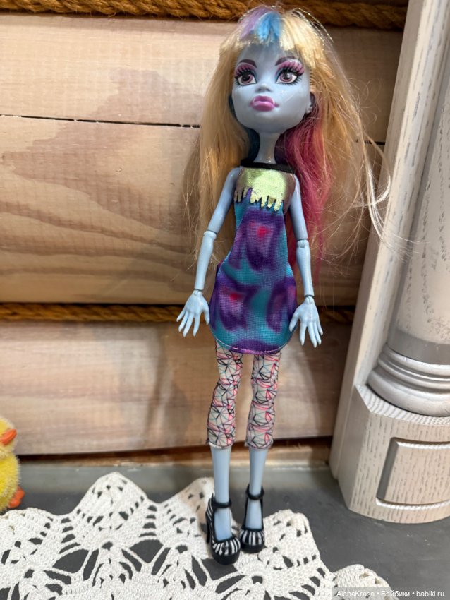 Монстер хай Эбби 2 — Шарнирные куклы (не BJD) (фото 6)