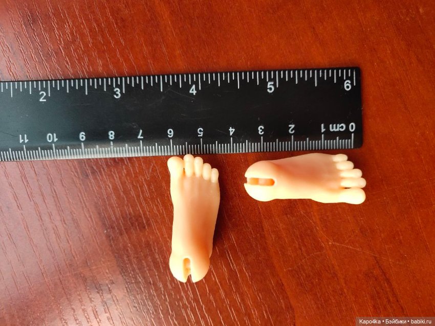 Печатные каблучные ступни на кукол 30 и 32 см (фото 8)