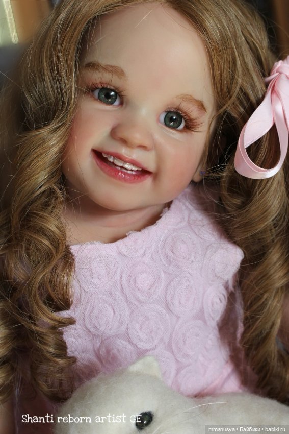 Кукла реборн Shanti — Куклы реборн (фото 8)