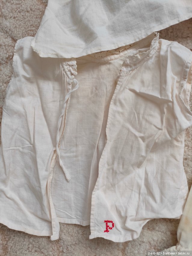 Антикварная одежда лотом — Другое для антикварных кукол (фото 2)