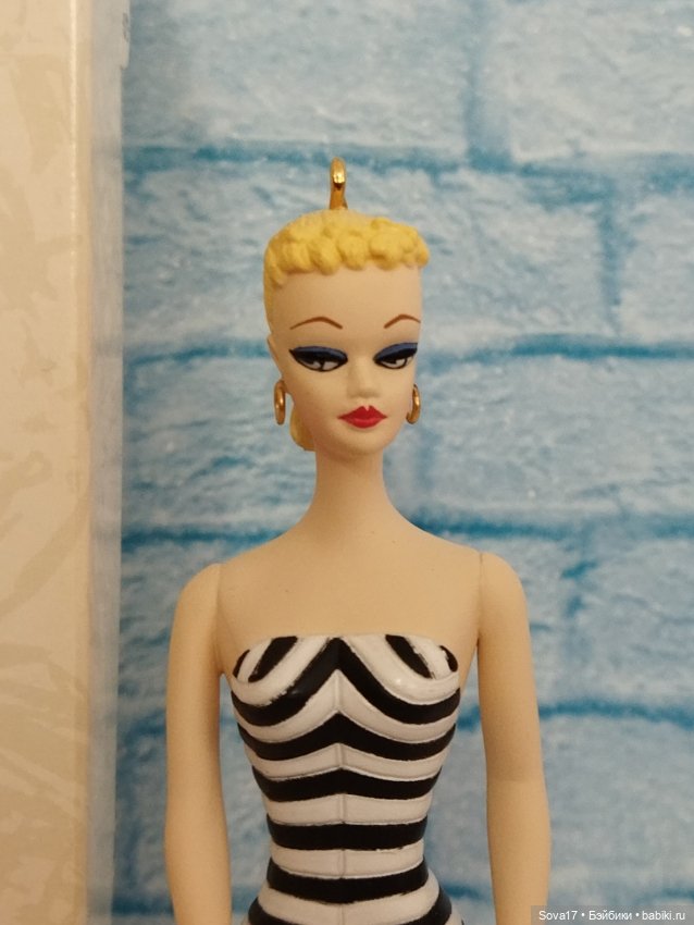 Ёлочные игрушки/фигурки Барби Дебют Силкстоун 1994 Barbie Debut Silkstone (фото 2)
