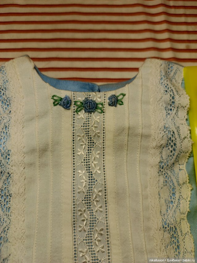 Одежда на антикварную или винтажную куклу рост 60-62 см (фото 6)