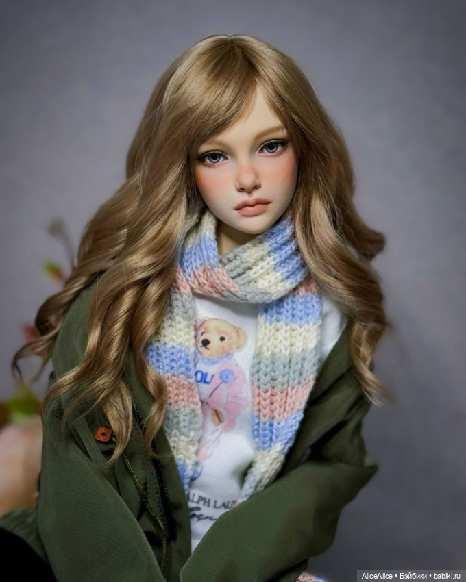 Парик на кукол Н. Лосевой (фото 4)