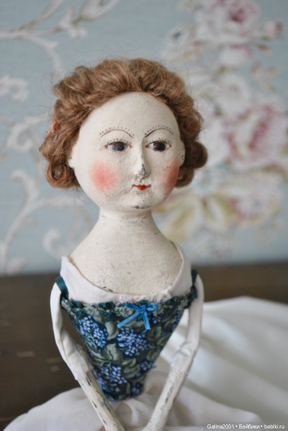 Кукла-реплика Queen Anne doll из дерева (фото 4)