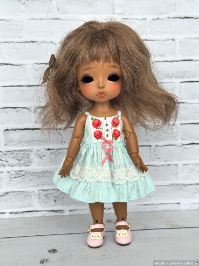 Шоколадка Lati yellow brown tan Nia! С большим приданным и набором Rada (фото 7)