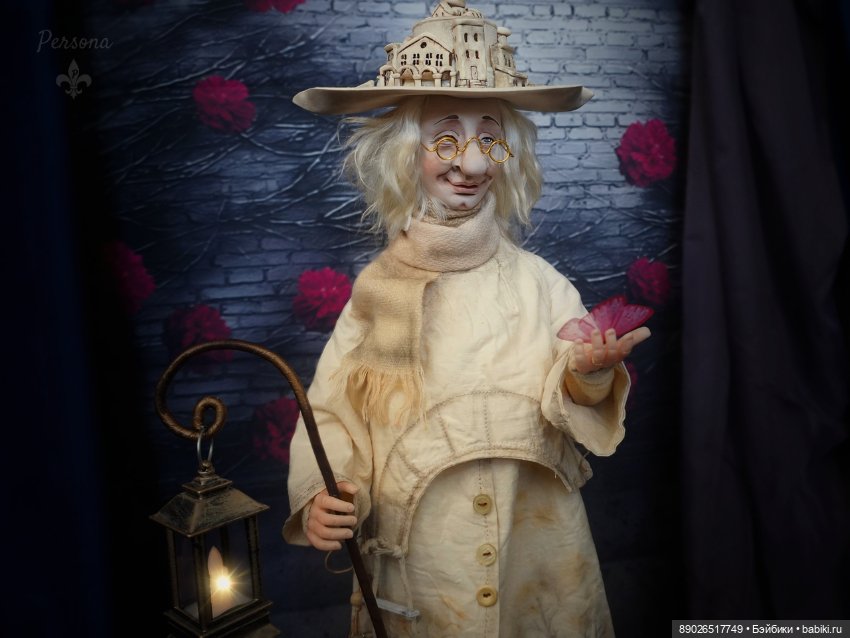 Волшебник с посохом — Авторские куклы (фото 4)