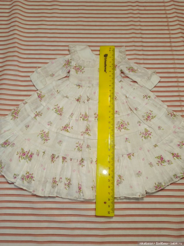 Платье на куклу рост 30-38 см (фото 5)