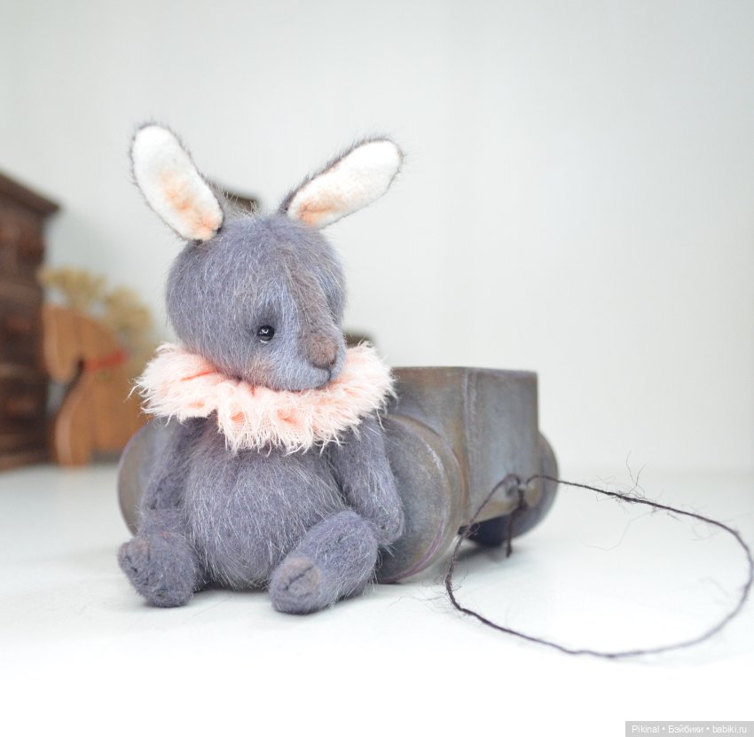 Заяц) — Авторские игрушки (фото 5)