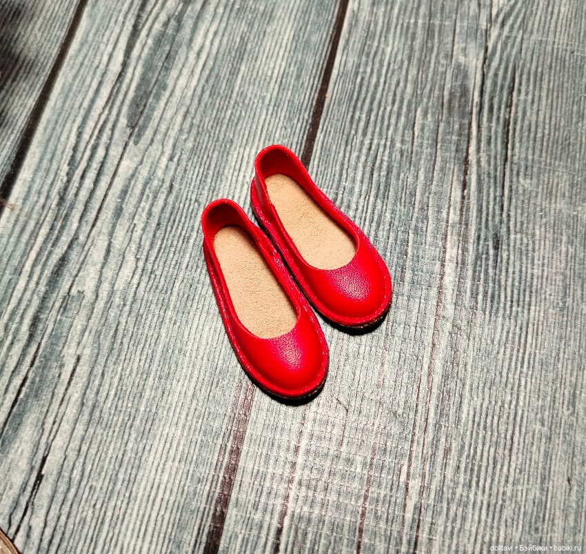 Туфельки 4,3*1,6см — Обувь для BJD (фото 4)