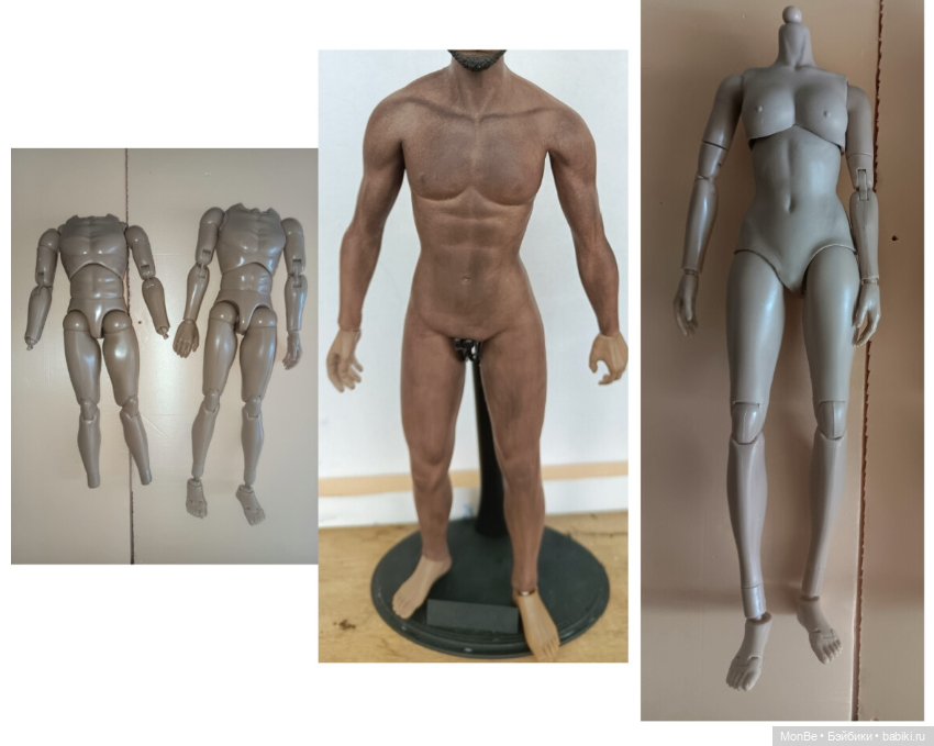 Различные экшен тела 1/6,фицен