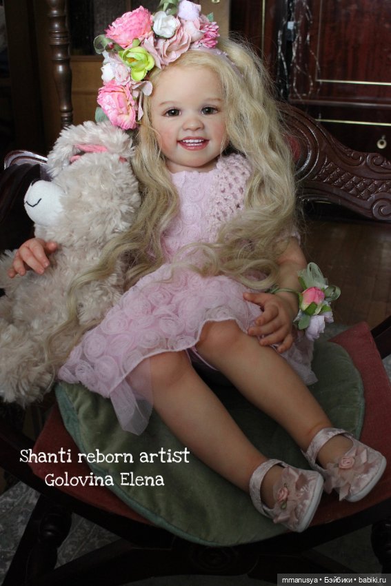 Кукла реборн Shanti — Куклы реборн (фото 4)