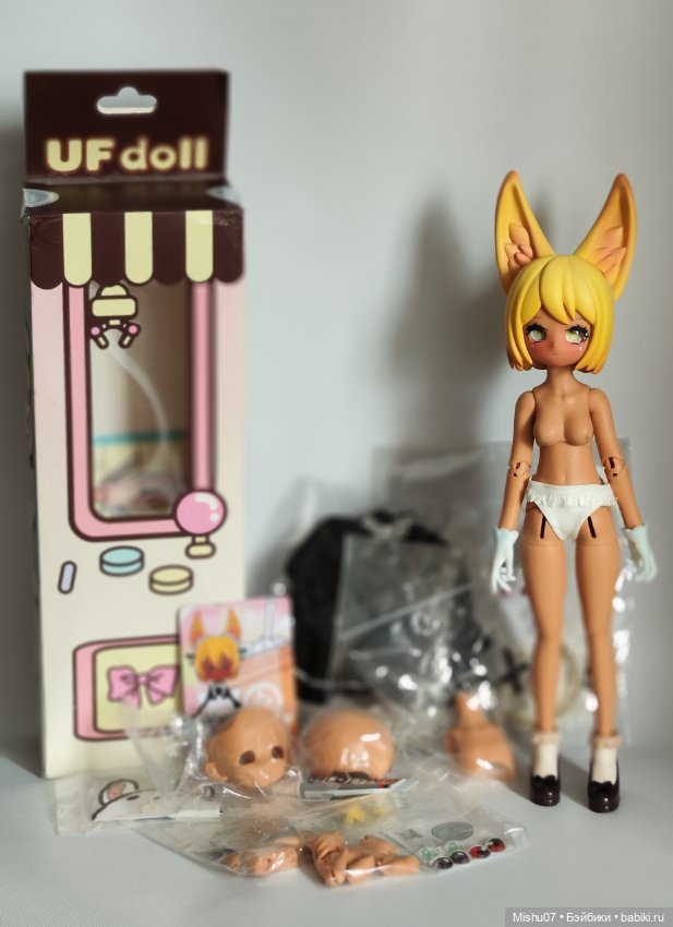 Ufdoll Чайная Серия - Лимитный Зайчик в тане Лимон