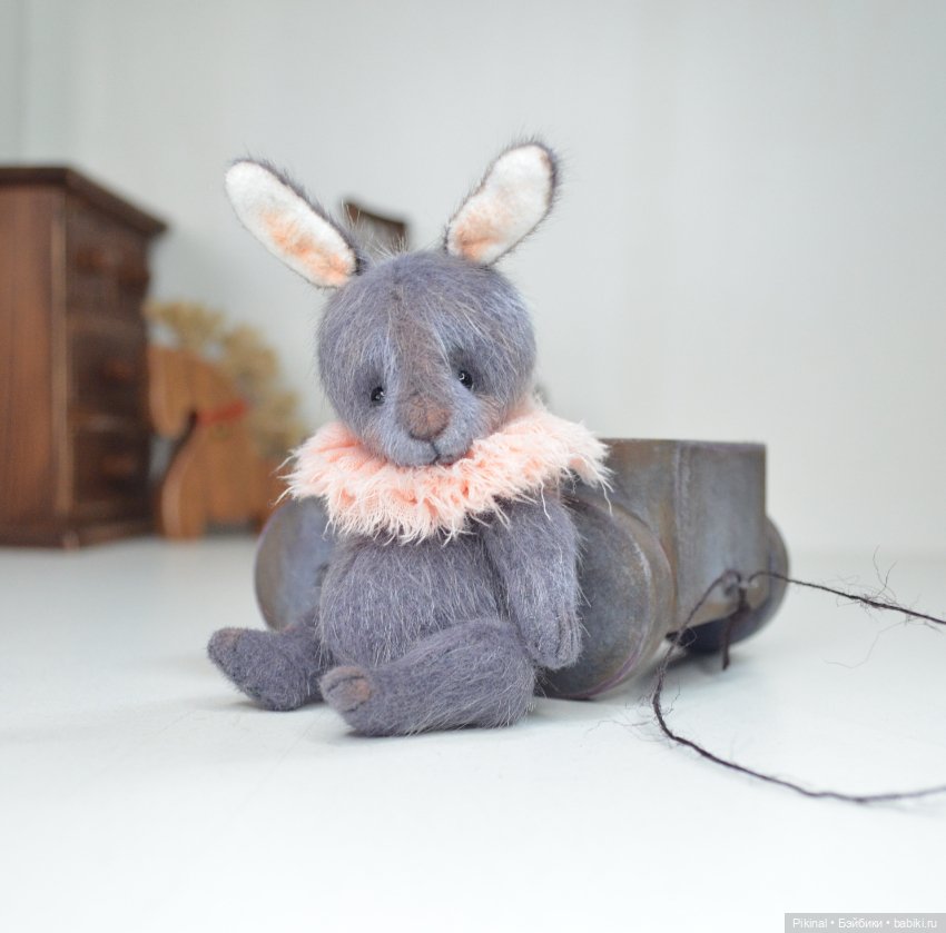 Заяц) — Авторские игрушки (фото 4)
