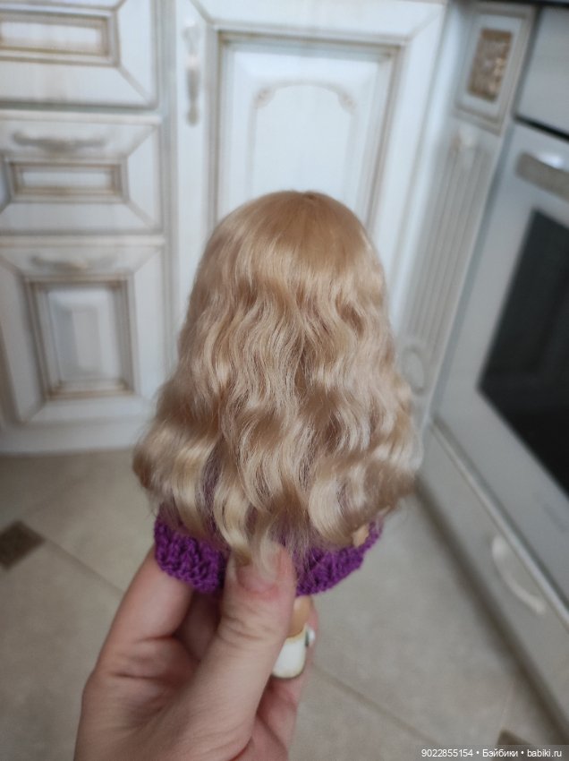 Продам очень красивый паричок из локонов козочки размер 5-6 (фото 6)