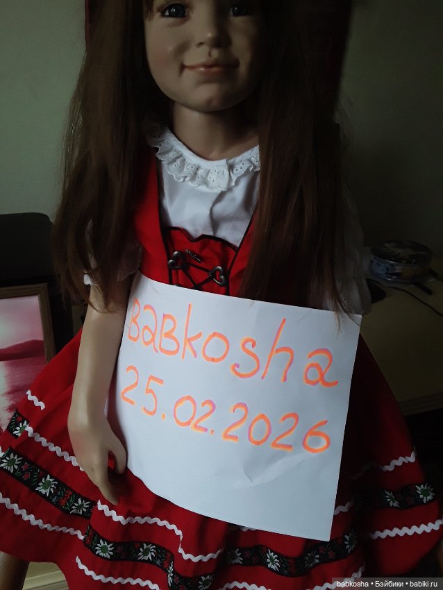 Продам редкую виниловую куклу Хейди от Сюзан Липпл ростом 90см (фото 7)