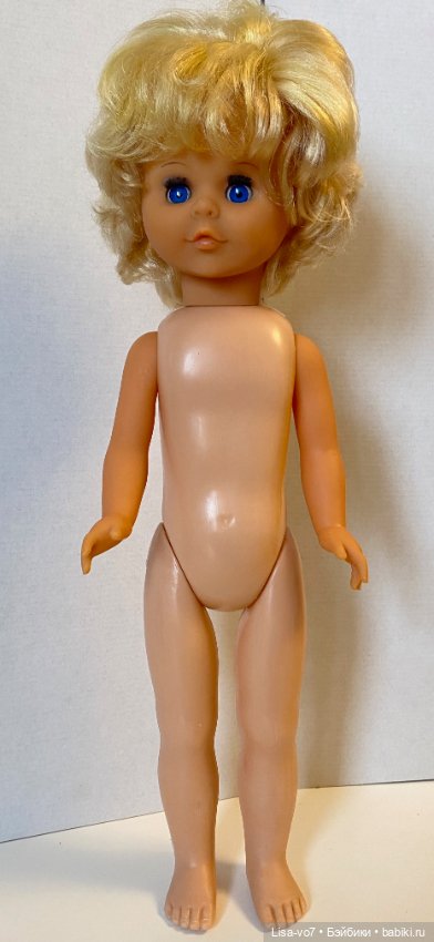Кукла ГДР 45 см. Синеглазка (фото 8)