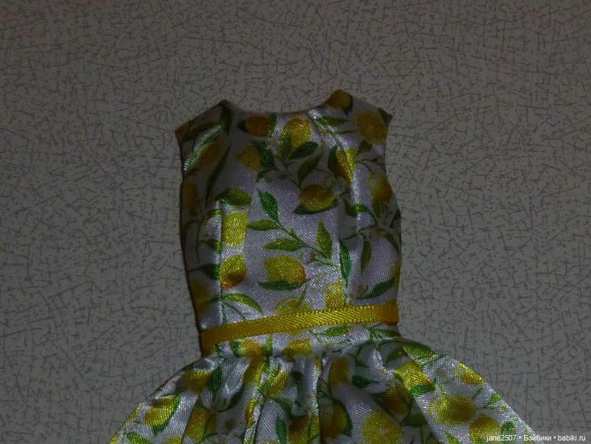 Платье Handmade для Barbie, Poppy Parker, Dynamite girls, Nu Face, Fashion royalty, кукол 12 дюймов (фото 3)