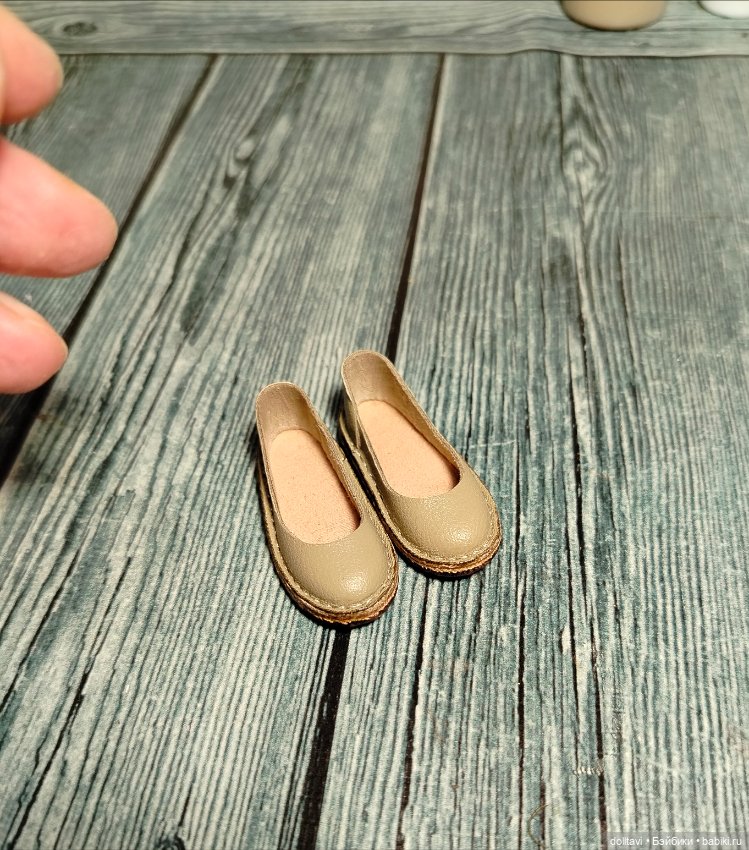 Туфельки 4,3*1,6см — Обувь для BJD (фото 3)