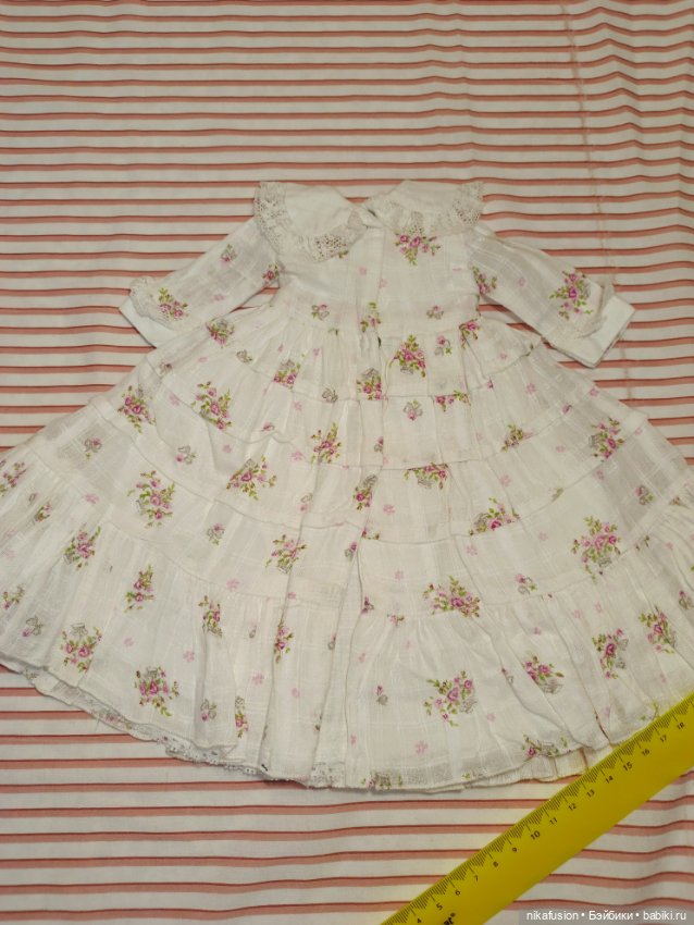 Платье на куклу рост 30-38 см (фото 7)
