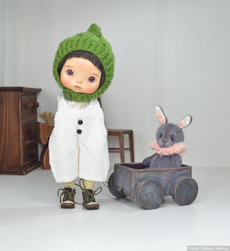 Заяц) — Авторские игрушки (фото 2)