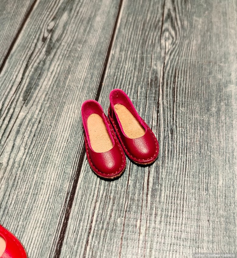 Туфельки 4,3*1,6см — Обувь для BJD (фото 5)