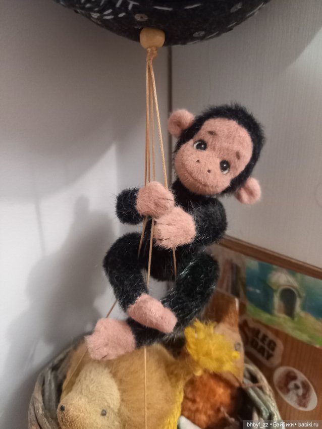 Маленькая ручная обезьянка