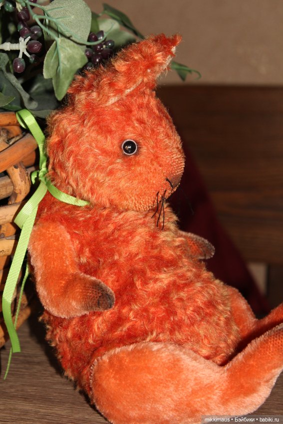 Кролик Тедди - Апельсин — Авторские игрушки (фото 8)
