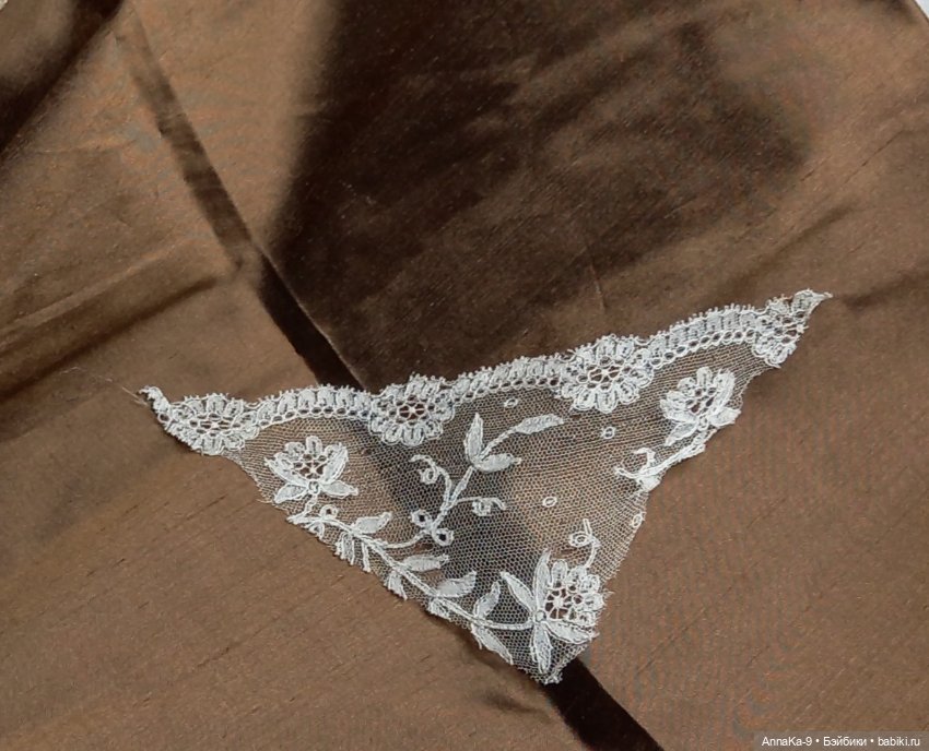 Шёлковая тафта — Другое для антикварных кукол (фото 5)