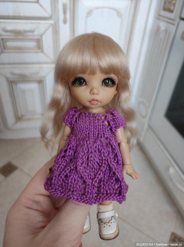 Продам очень красивый паричок из локонов козочки размер 5-6 (фото 3)