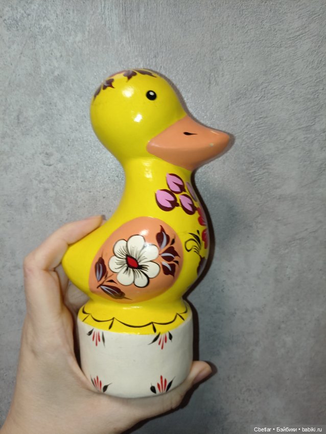 Винтажная уточка — Винтажные куклы и игрушки детства (фото 6)