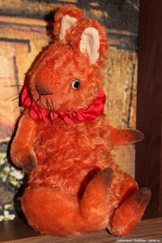 Кролик Тедди - Апельсин — Авторские игрушки (фото 7)