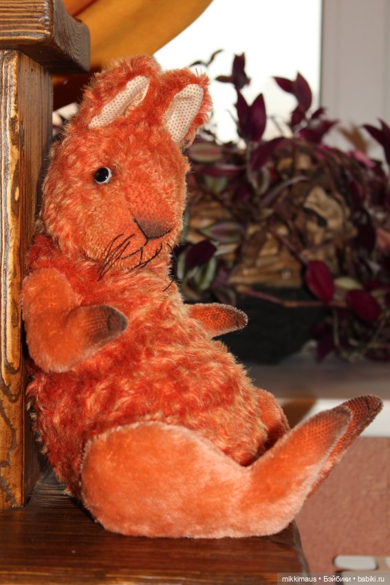 Кролик Тедди - Апельсин — Авторские игрушки (фото 4)