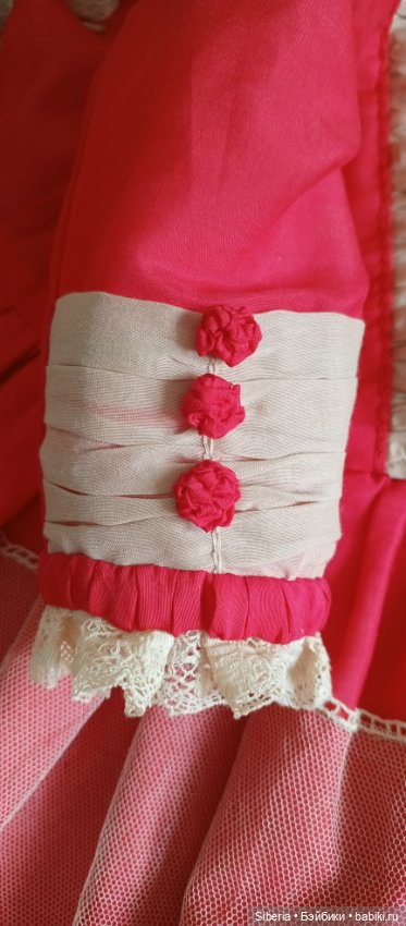 Наряд для куклы ростом 72-76 см. Ручная работа (фото 3)