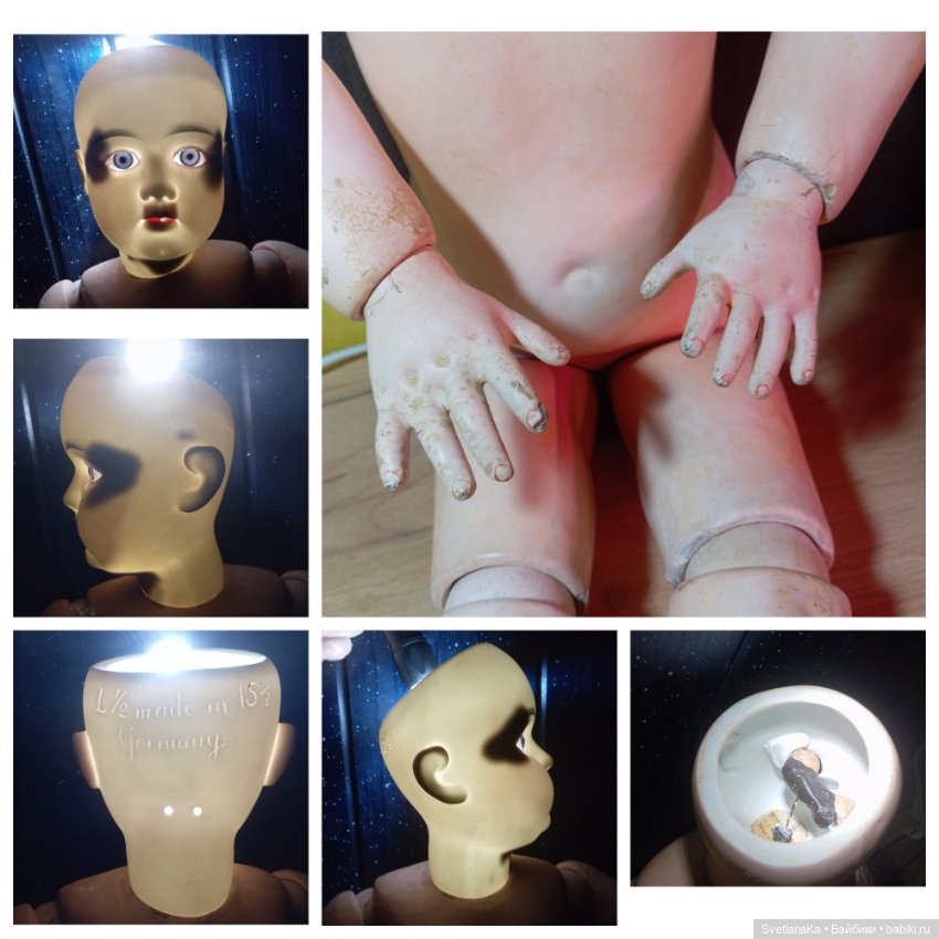 Антикварная кукла от Kestner, литерная серия L (фото 7)