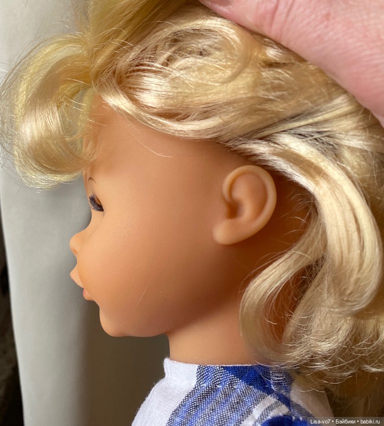 Кукла ГДР 45 см. Синеглазка (фото 5)