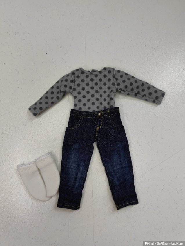 Одежда для Монст) Джинсы+ туника