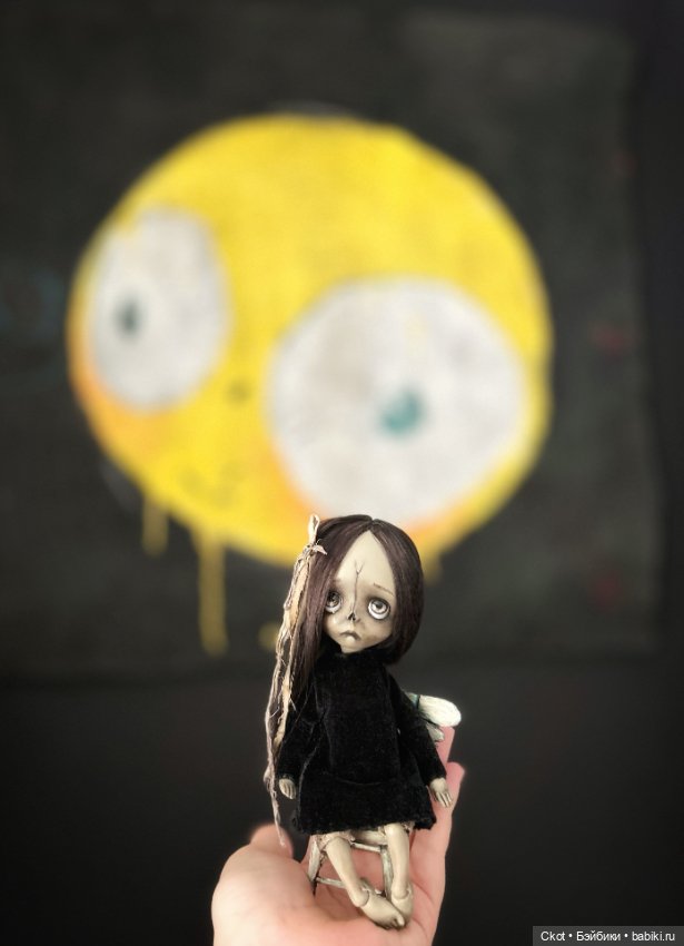 Ангелина авторская шарнирная кукла (фото 6)