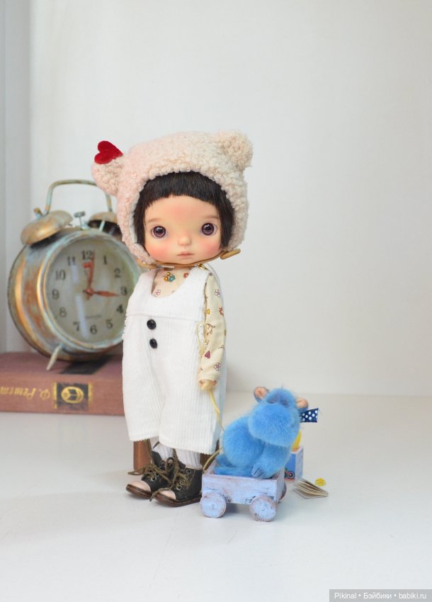 Ботинки Нат. кожа 3.5*2 — Обувь для кукол (фото 8)