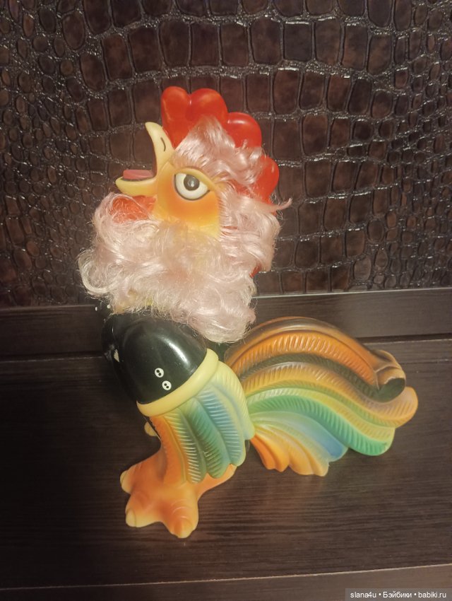 Петух резиновый ссср — Винтажные куклы и игрушки детства