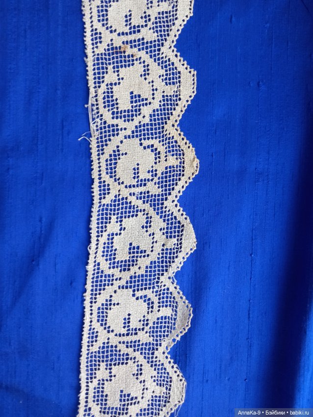 Шёлковая тафта — Другое для антикварных кукол (фото 7)