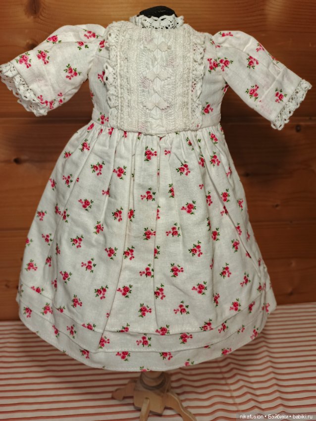 Платье на куклу ростом 40 см (фото 3)