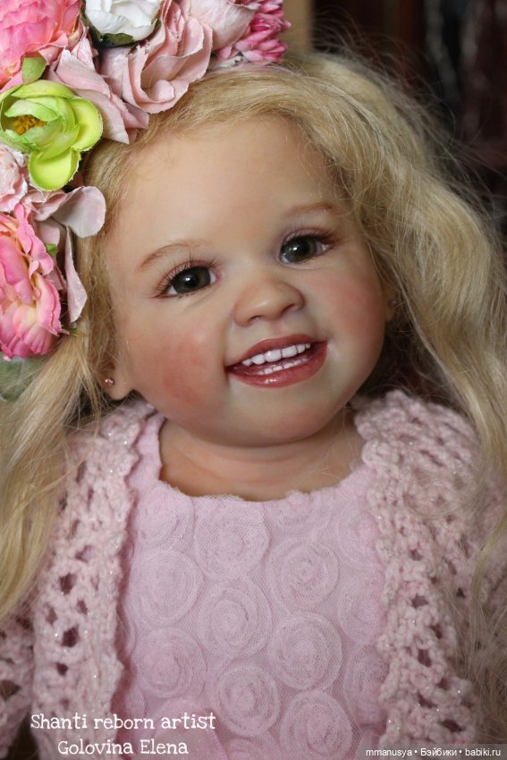 Кукла реборн Shanti — Куклы реборн (фото 8)