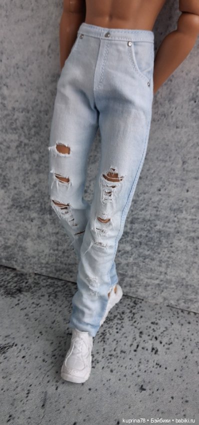 Джинсы на мужчин ИТ — Одежда для кукол (фото 3)