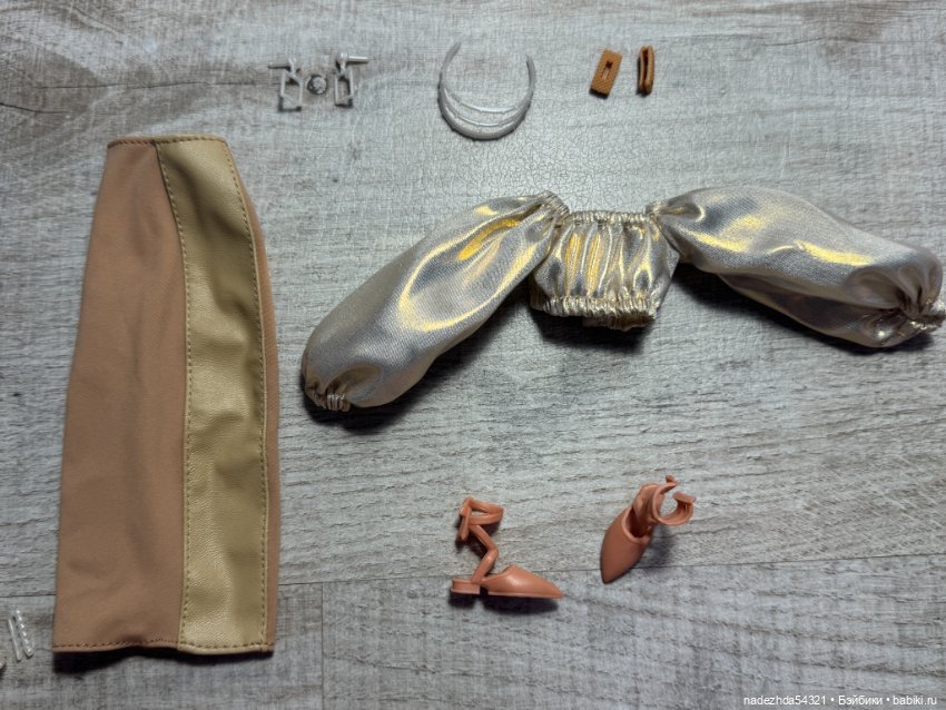 Аутфит из конструктора №2 Барби Пазетт