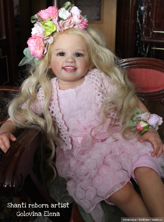 Кукла реборн Shanti — Куклы реборн (фото 5)