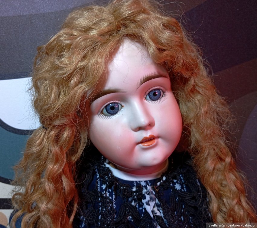 Антикварная кукла от Kestner, литерная серия L (фото 3)