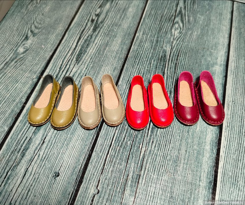 Туфельки 4,3*1,6см — Обувь для BJD (фото 8)