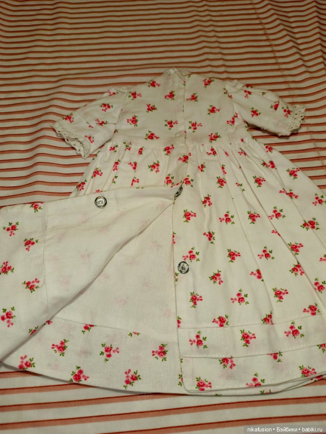 Платье на куклу ростом 40 см (фото 7)