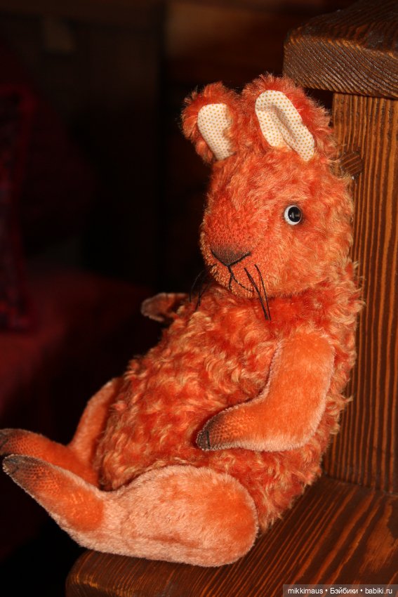Кролик Тедди - Апельсин — Авторские игрушки (фото 5)